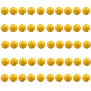 Yellow mini whiffle balls