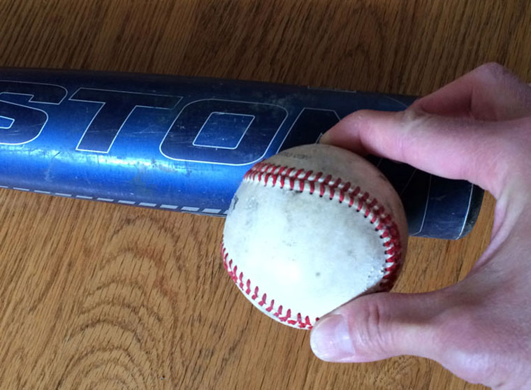 Bat on ball - grounder