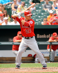 Mike Trout stance