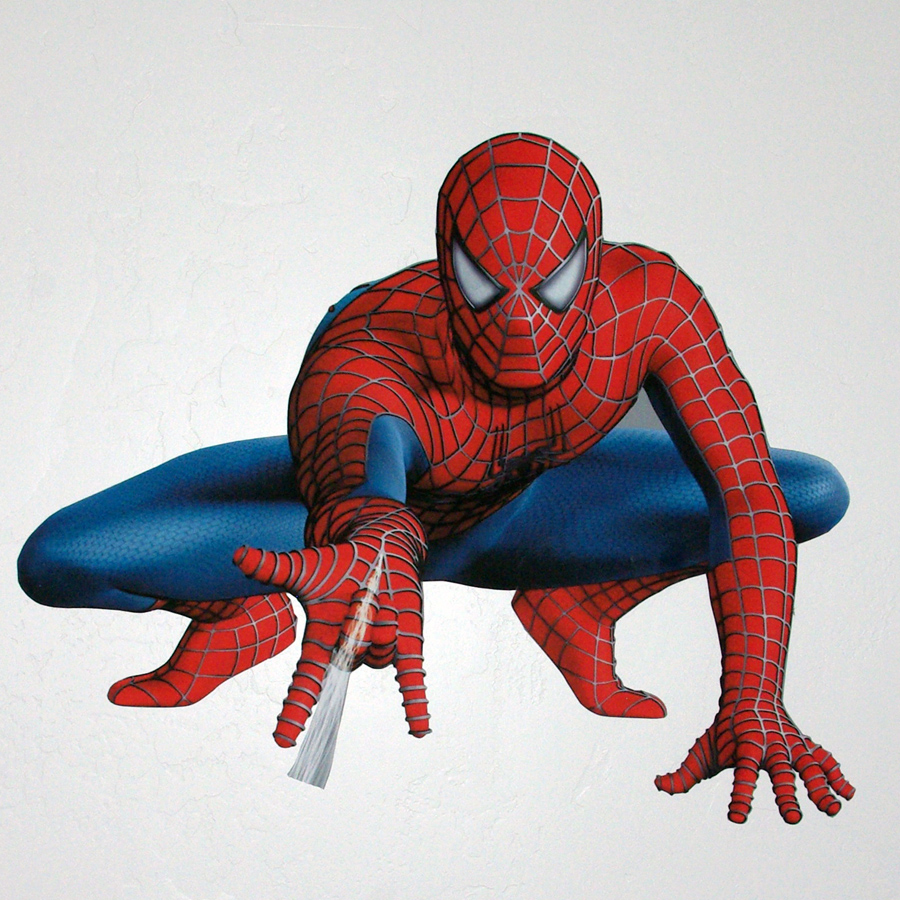 Spiderman shooting web