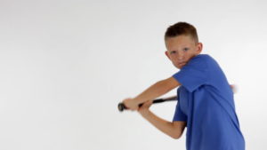 Swinging bat